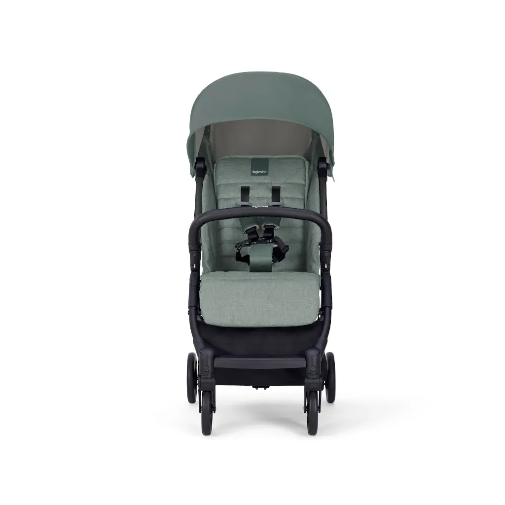 Quid stroller front view Elephant Gray.webp