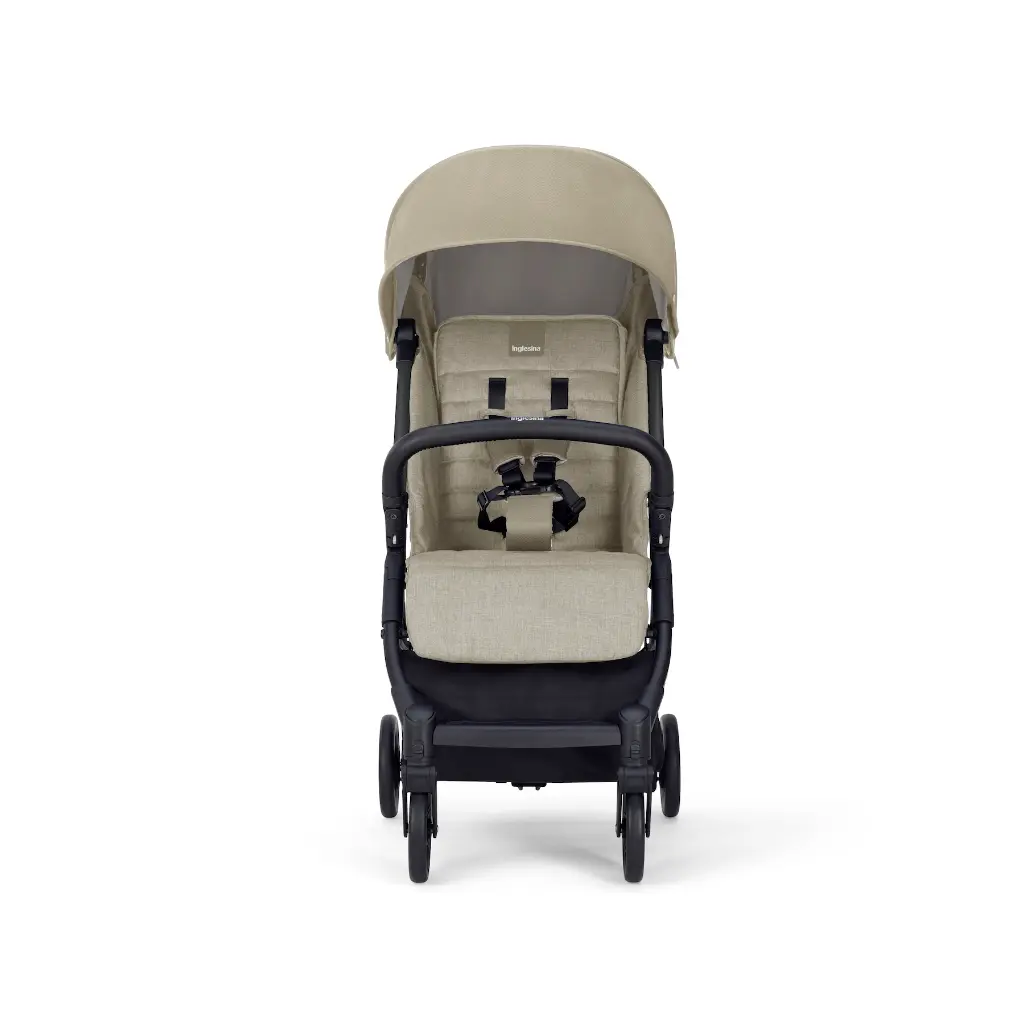 Quid Alpaca Beige stroller front view.webp