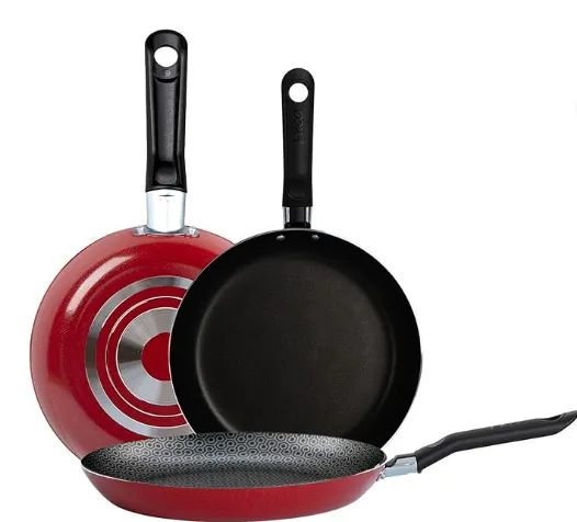 SET SARTEN ECKO 20/24/30 NGO/ROJO