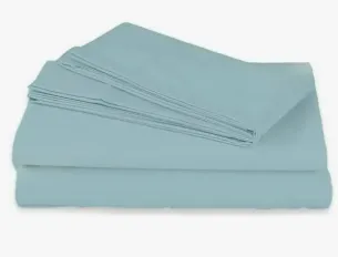 [1042000206202] Juego de Sábanas Soft Sensation - Aqua Matrimonial