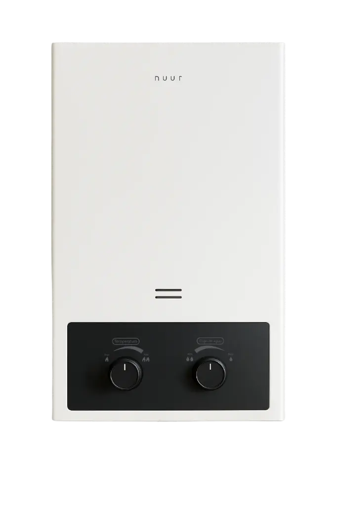 [Nuur CALIN12LP] CALENTADOR INSTANTÁNEO 12 LITROS CON PANEL DIGITAL / GAS LP