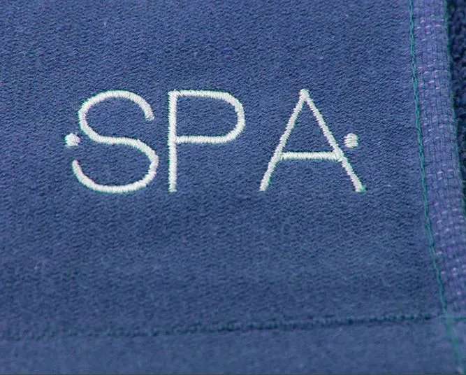 Toalla SPA Azul - Baño