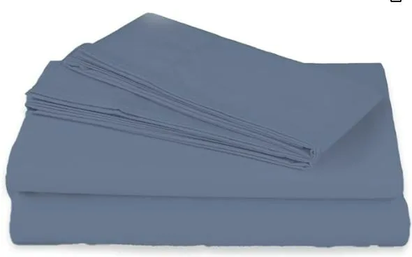 Sabanas Soft Sensation Blue (Azul Acero) - Matrimonial