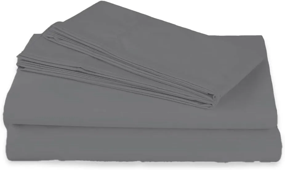 Juego de Sábanas Spring Air Individual Soft Sensation Gris