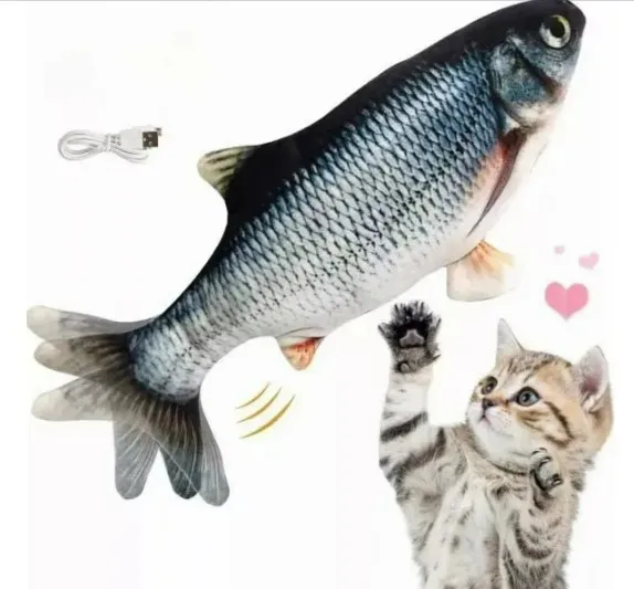 [Flippity Fish] Juguete Interactivo Para Gatos