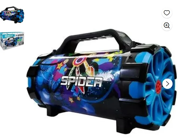 Bazuca, bocina con bluetooth Azul