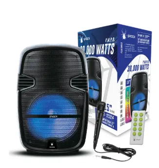 Bocina Amplificada 15" 20,000W Sr-baf153