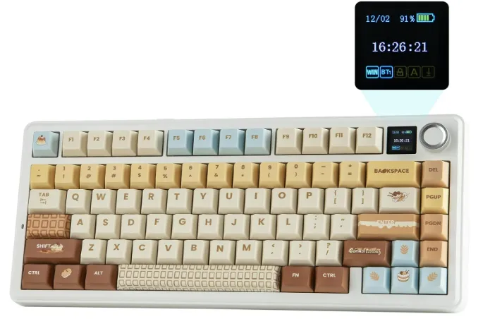 Teclado Gaming Intercambiable en Caliente para PC/Mac/Linux