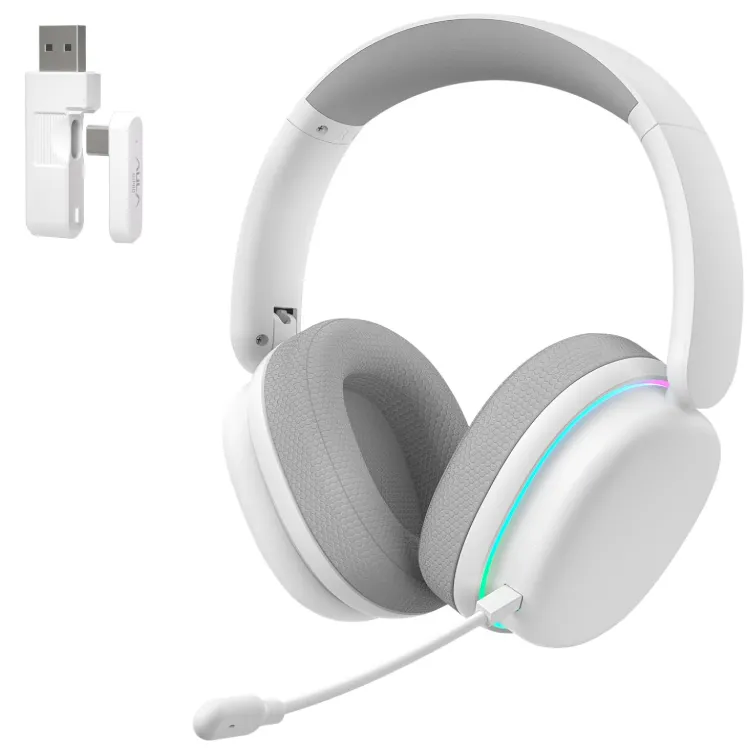 Auriculares para juegos (blanco)
